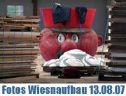 Fotogalerie Wiesnaufbau 13.08.2007 (Fotos: MartiN Schmitz)